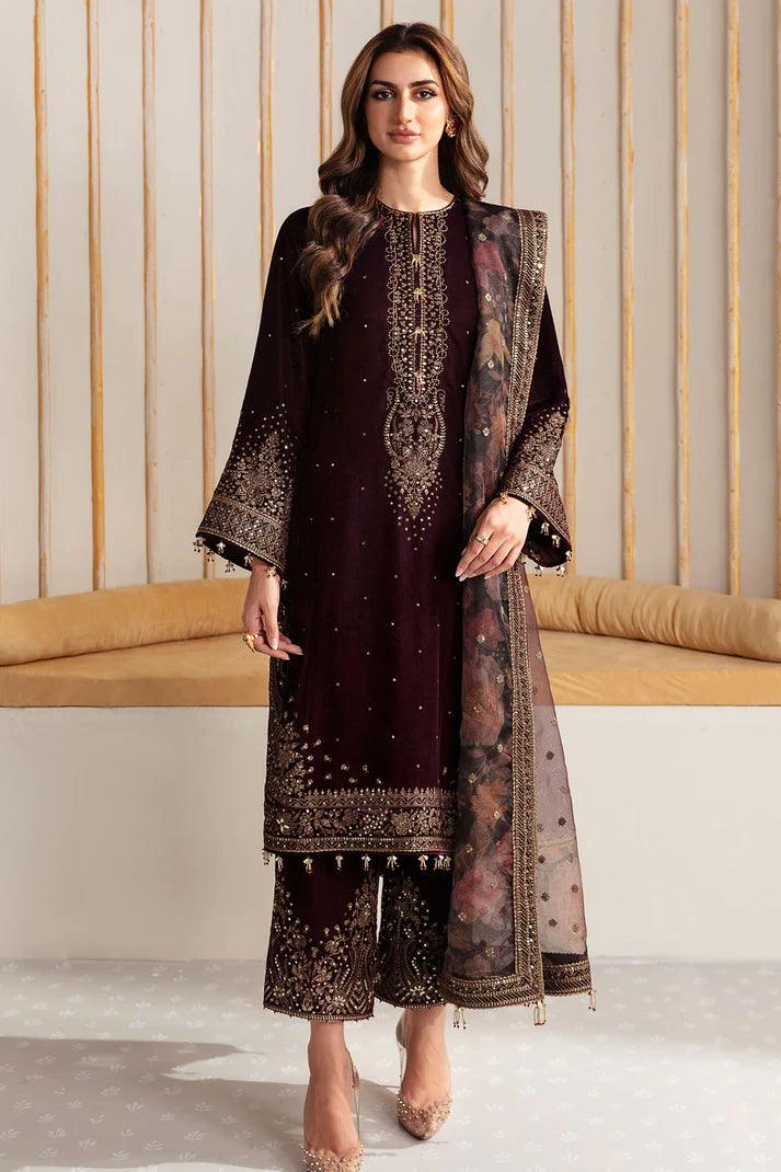 Ladies 3 Piece velvot Suit – Premium Winter Fabric